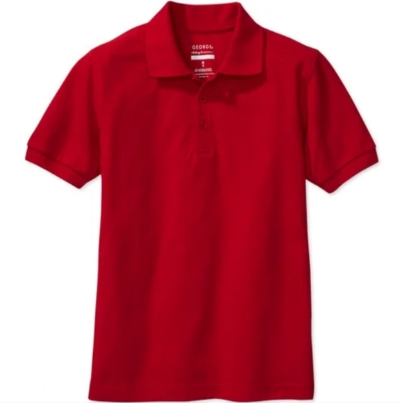 George Red Polo Shirt - Picture 1 of 3